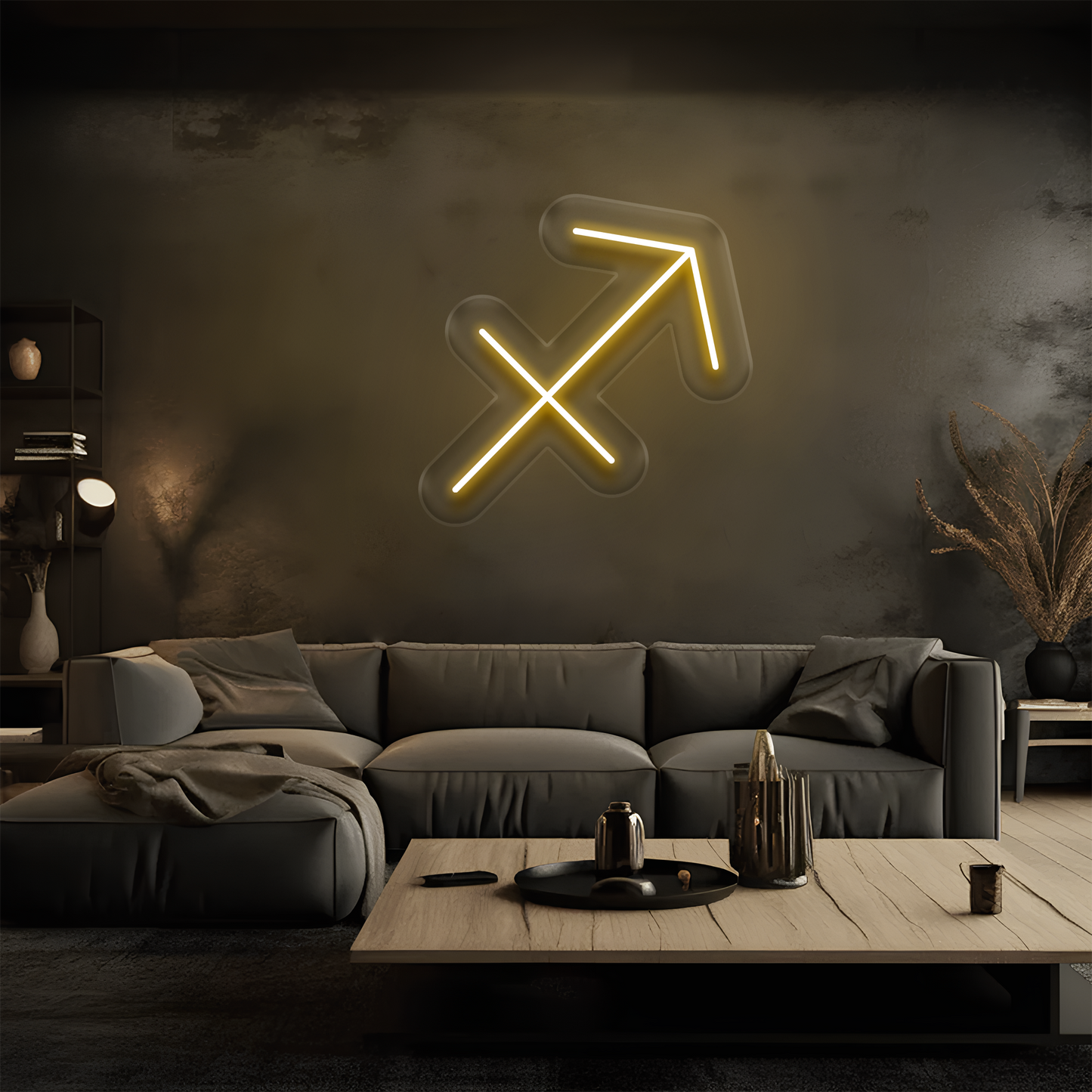 Yay Burcu Neon Tabela – Led Dekoratif Duvar Aydınlatması