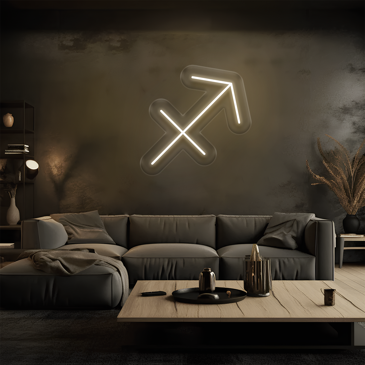 Yay Burcu Neon Tabela – Led Dekoratif Duvar Aydınlatması