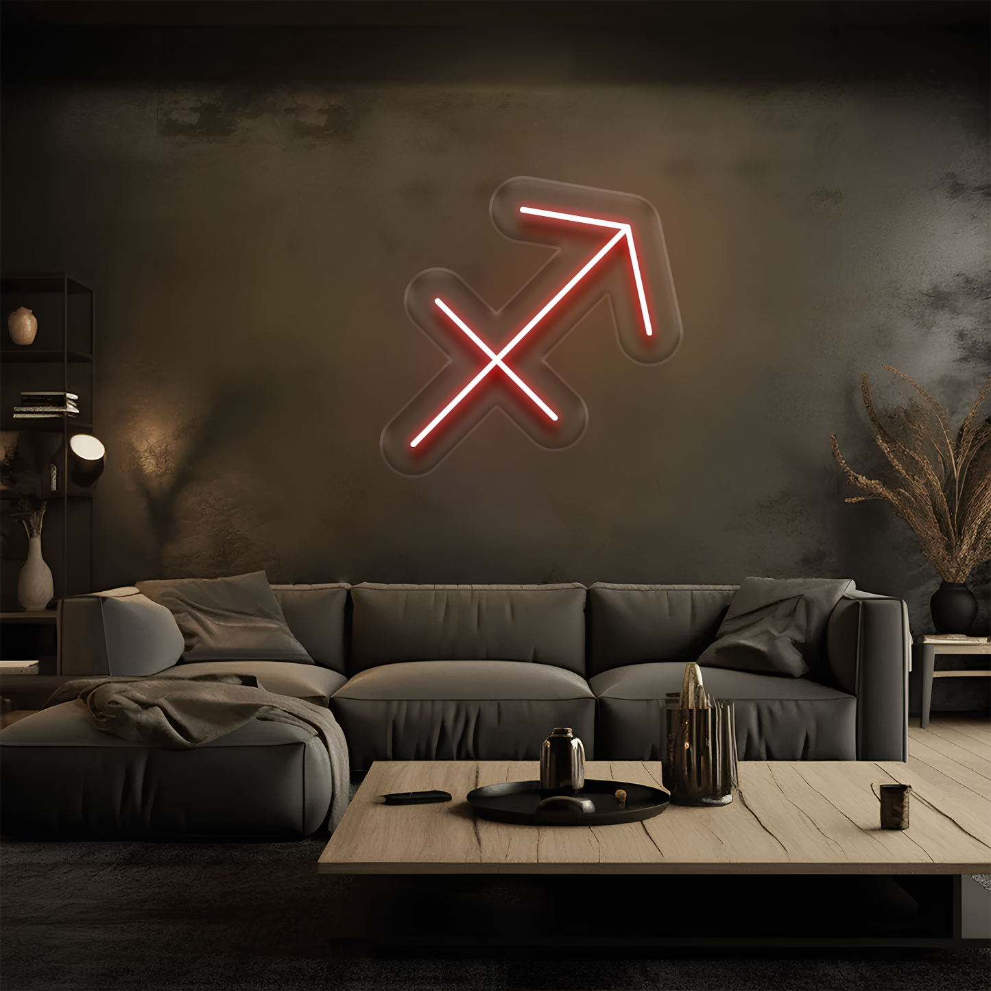 Yay Burcu Neon Tabela – Led Dekoratif Duvar Aydınlatması