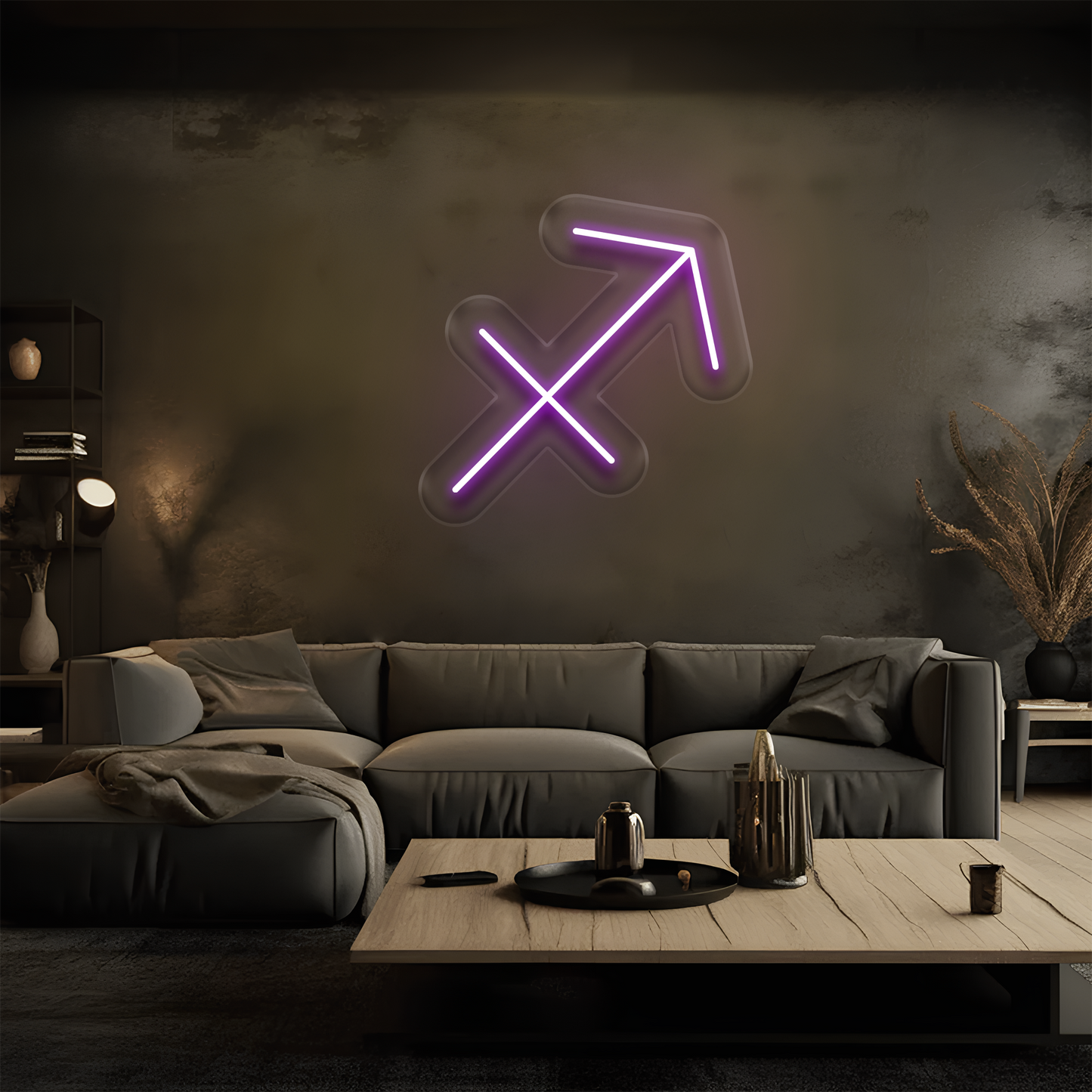 Yay Burcu Neon Tabela – Led Dekoratif Duvar Aydınlatması