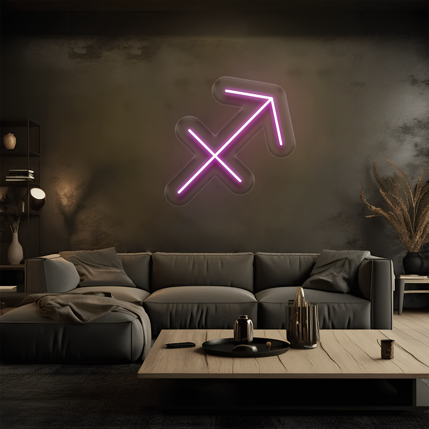 Yay Burcu Neon Tabela – Led Dekoratif Duvar Aydınlatması