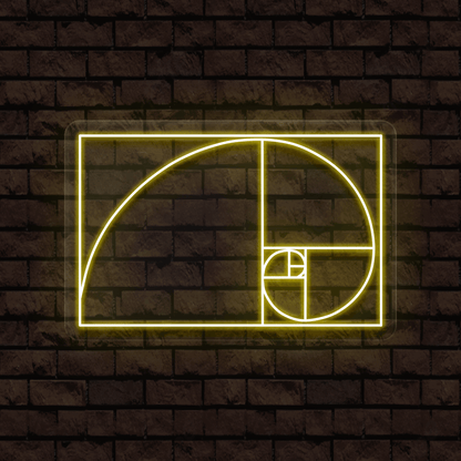 Altın Oran Neon Tabela – Led Dekoratif Duvar Aydınlatması