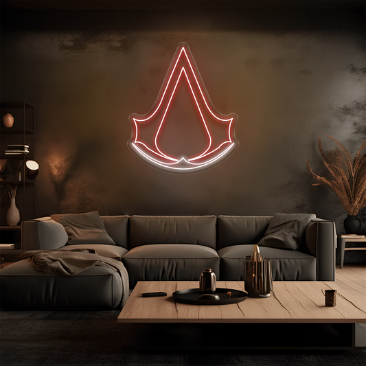 Assassin’s Creed Neon Tabela – Led Dekoratif Duvar Aydınlatması