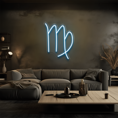 Başak Burcu Neon Tabela – Led Dekoratif Duvar Aydınlatması