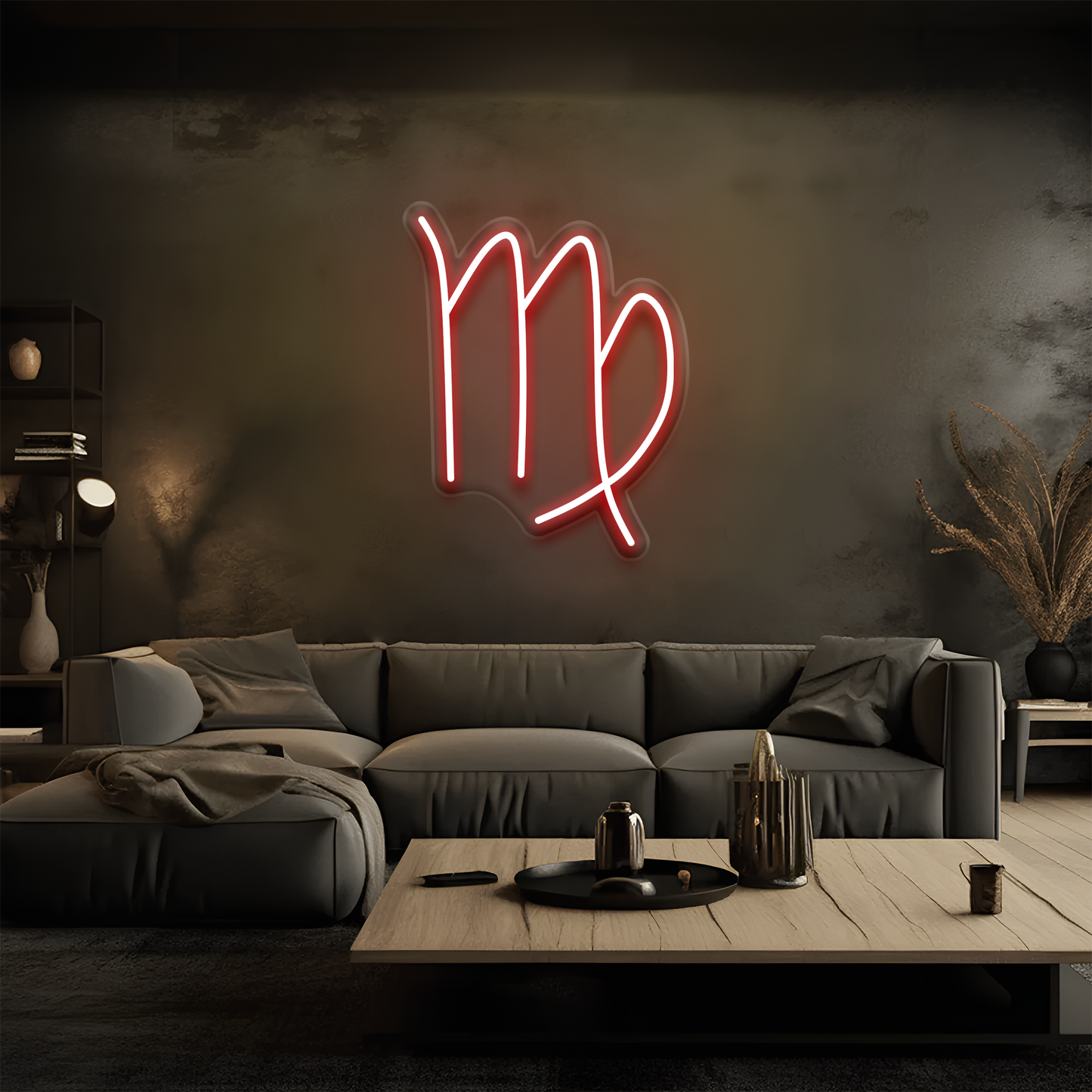 Başak Burcu Neon Tabela – Led Dekoratif Duvar Aydınlatması