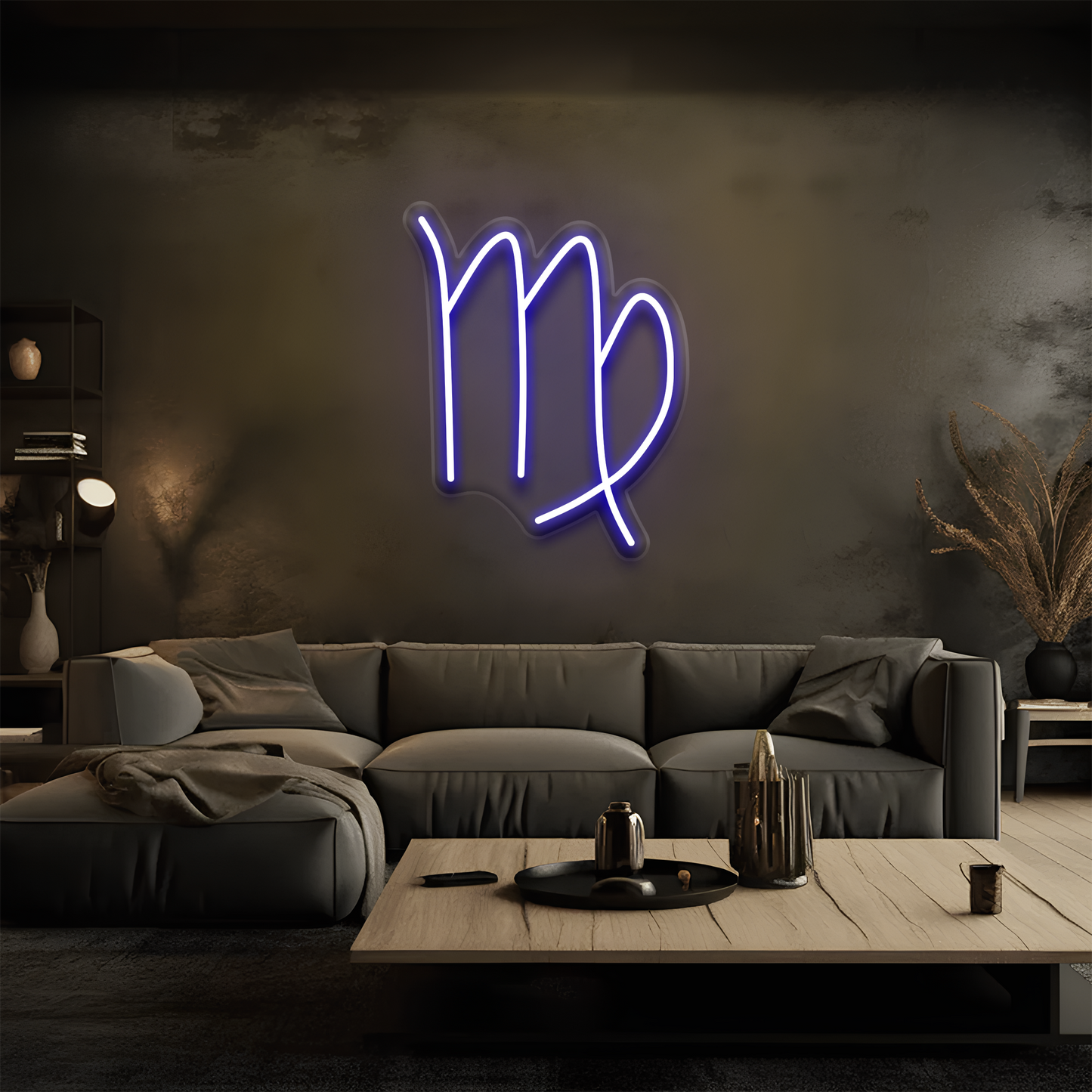 Başak Burcu Neon Tabela – Led Dekoratif Duvar Aydınlatması