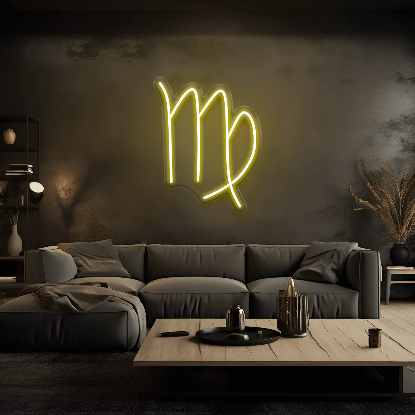 Başak Burcu Neon Tabela – Led Dekoratif Duvar Aydınlatması