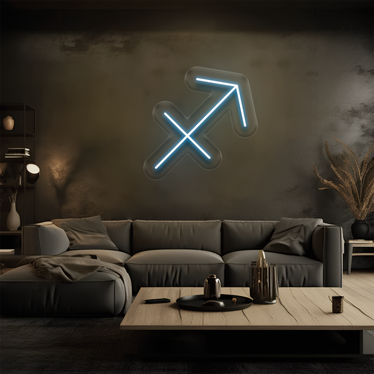 Yay Burcu Neon Tabela – Led Dekoratif Duvar Aydınlatması