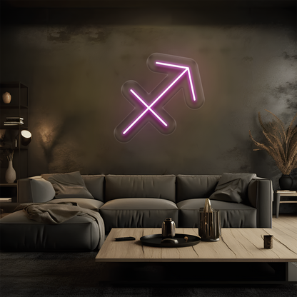 Yay Burcu Neon Tabela – Led Dekoratif Duvar Aydınlatması